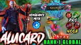 SAVAGE Alucard | World Rank No1 | Full Gameplay by Arzy | Mobile Legeds Bang Bang