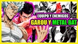 GAROU Y METAL BAT | El Mejor duo de One Punch Man | Manga y Anime
