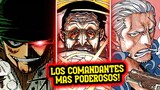 LOS 10 COMANDANTES MÁS PODEROSOS! | LOS COMANDANTES MÁS FUERTES DEL MUNDO DE ONE PIECE