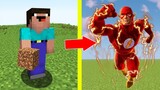 NẾU NOOB TRỞ THÀNH NGƯỜI HÙNG TIA CHỚP KID FLASH? 😱🤣 | MINECRAFT NOOB SIÊU ANH HÙNG