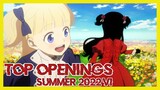 My Top 22 Anime Openings Summer 2022 (v1)