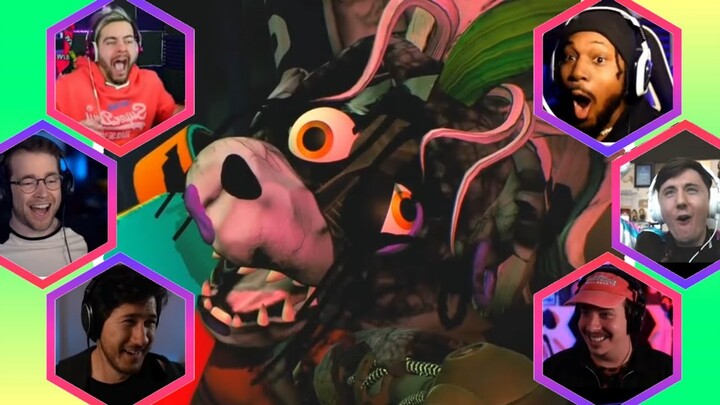 Gamers React to : Decommissioning Roxy [FNAF: Security Breach]