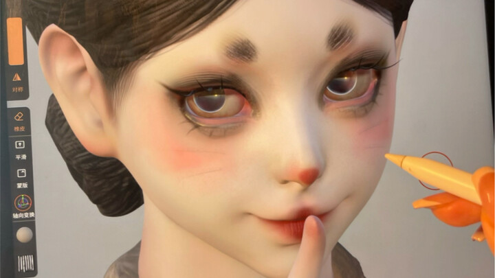 Legenda Aneh Tiongkok: Si Kelinci Perempuan, Versi Modeling dan Riasan Nomad