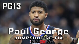 Paul George Jumpshot RE Fix NBA2K20