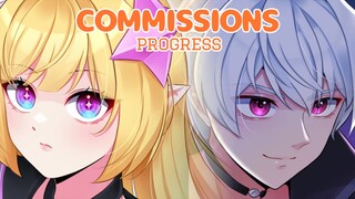 commissions speedpaint [Hika old art style]