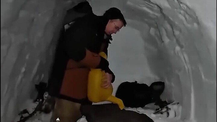 Camping in the Deepest Snow in Alaska