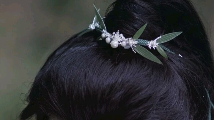 มงกุฎมัดผมใบไผ่ ลุคใส่ของพี่ชายมาแล้วจ้า～