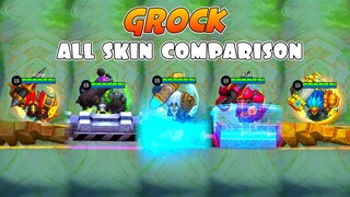 Grock All Skin MLBB Comparison