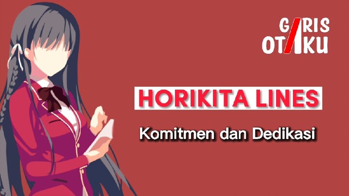 Kata Kata Anime| Classroom Of The Elite | Kata kata Horikita tentang Komitmen dan Dedikasi