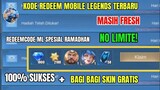 BURUAN REDEEM! KODE REDEEM ML TERBARU KODE REDEEM MOBILE LEGENDS HARI INI UPDATE APRIL 2024