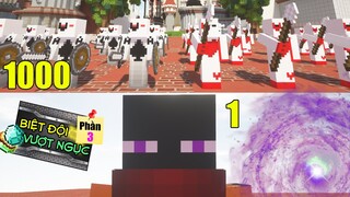 Minecraft Biệt Đội Vượt Ngục (Phần 3) #10- TRẬN CHIẾN VỚI ĐỘI QUÂN VẠN QUÂN 👮 vs 😡