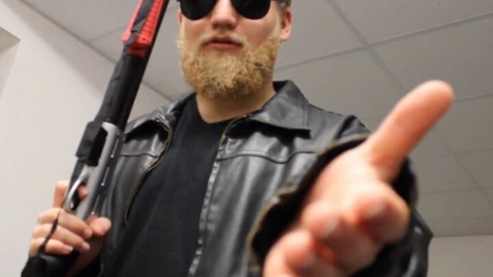 Uncle hardcore remake of "Terminator 2"