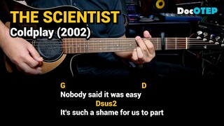 The Scientist - Coldplay (2002) Easy Guitar Chords Tutorial with Lyrics Part 1 SHORTS REELS