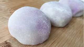 [Food]Cream-free yogurt taro daifuku | Low-fat & healthy