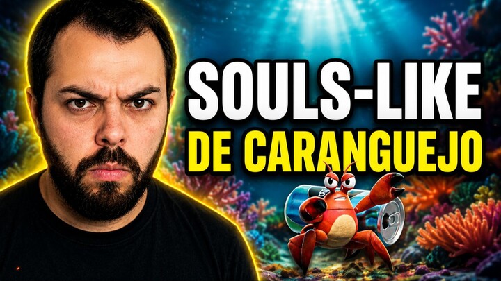 DARK SOULS DE CARANGUEJO_ 🦀 COMEÇANDO ANOTHER CRAB'S TREASURE! #1