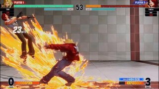 KOF15　チャンピオン　テリー　２３HITバスターウルフコンボ　今作のテリーはかなり強い