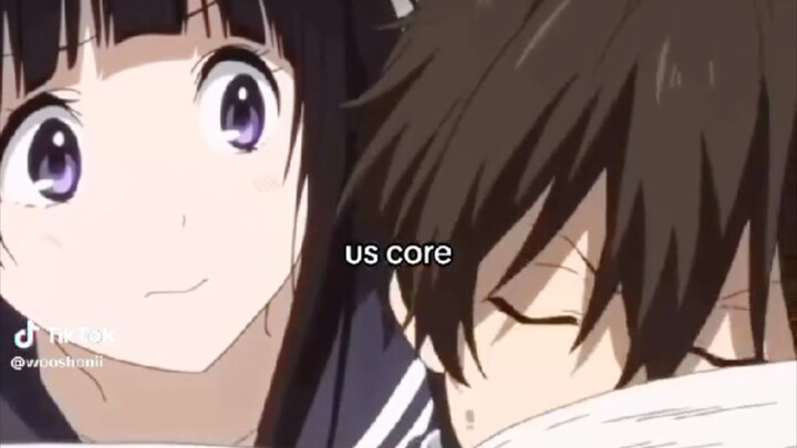 sy ngn @Oreki houtarou💚💜 > <