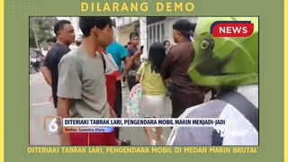 Pengendara Mobil Di Medan Makin Brutal