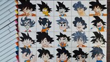Drawing Goku in 20 Styles - 20 Styles Challenge