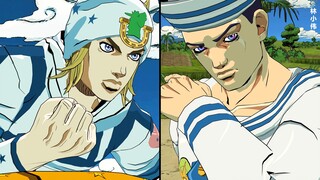 《JOJO群星之战R动漫版》新世界JOJO：乔尼、杰洛、迪亚哥、大总统、定助【4K60帧】
