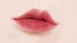 [Melukis]Cara membuat Lukisan impasto untuk bibir dalam tiga menit