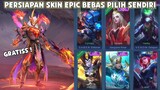 KIRIMIN SKIN ALLSTAR GRATIS, & PERSIAPAN SKIN EPIC BEBAS PILIH