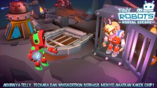 Telly Akan Menghentikan Robo Corporation Menghancurkan Roboverse! |Tiny Robots: Portal Escape Part 5