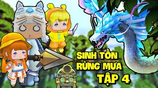 MEOWPEO SINH TỒN RỪNG MƯA MINI WORLD TẬP 4*TRIỆU HỒI VÀ TIÊU DIỆT BOSS THẦN RẮN CÙNG BEE TEAM