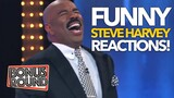 FUNNY Steve Harvey Family Feud Answer Reactions! Bonus Round