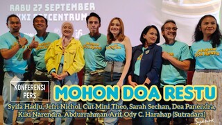 Keseruan Konferensi Pers Mohon Doa Restu, Sarah Sechan Banyol Abis, Jefri Nichol Gak Berkutik! Seru!