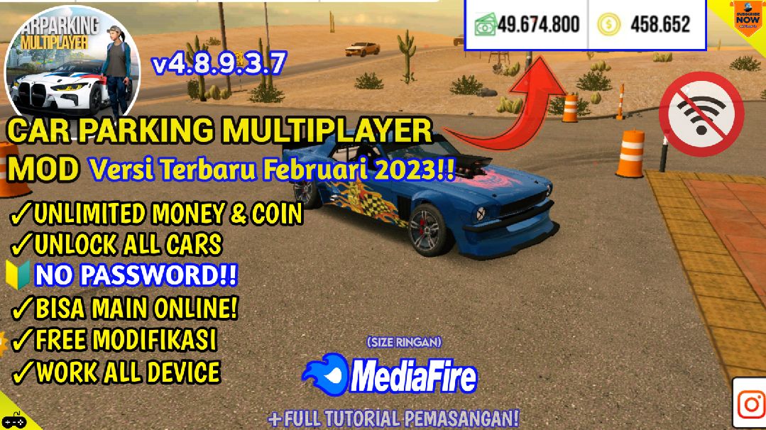 Car Parking Multiplayer Mod Apk - New 2023 V4.8.9.3.7