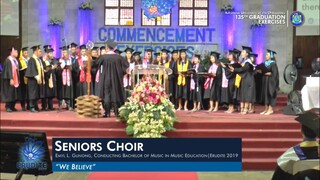 WE BELIEVE | Adventist University of the Philippines Seniors Choir 2019