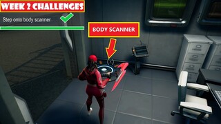 Step onto a body scanner