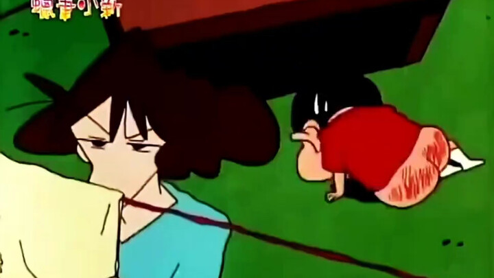 蜡笔小新噢，今天妈妈很生气噢！