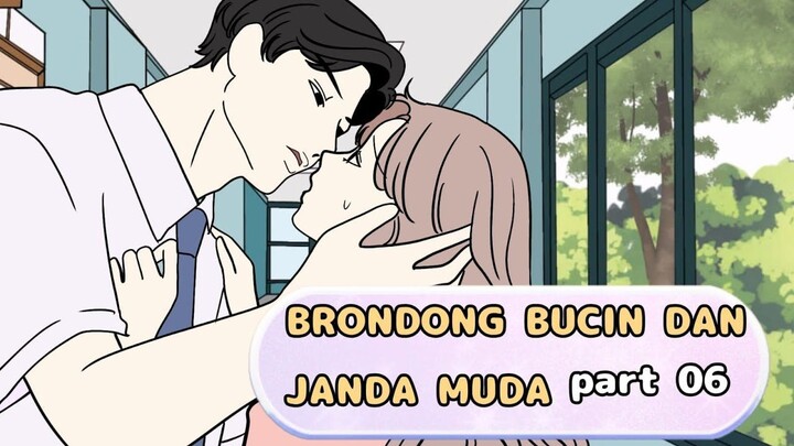 BRONDONG BUCIN DAN JANDA MUDA  part 06 - animasi sekollah ( romance) - tombo nge