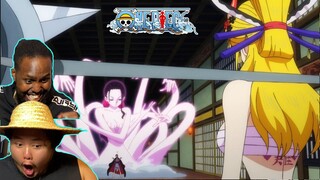 NICO ROBIN VS BLACK MARIA One Piece Episode 1043 Reaction
