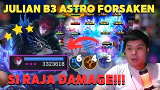 JULIAN ⭐⭐⭐ + ASTRO  + FORSAKEN ??!! DAMAGENYA GA MASUK AKAL !!!!!!