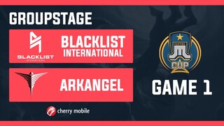 Just ML Cup Day 6 BLCKLST INTL vs ArkAngel Game 1 (BO3) | Just ML Mobile Legends