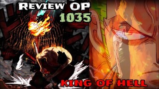 REVIEW ONE PIECE 1035 - DUEL 2 KRU PERTAMA & TERKUAT‼️| TEBASAN PEMBURU DEWA/LUNARIA| REVIEW OP 1035