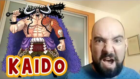 This guy was eating a laugh laugh no mi fruit