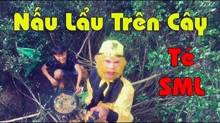 Ngộ Không TV - Thử Thách Ăn Lẩu Trên Ngọn Cây Và Pha Troll Bất Ngờ Bắt Được Chim Lớn ( hotpot bird )