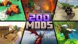TOP 200 Mods For Minecraft OF ALL TIME | 1.20.2/1.16.5/1.12.2