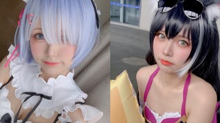 鲤鱼Liyuu 失业偶像去漫展Cosplay｜真爱到底是蕾姆还是凯露？