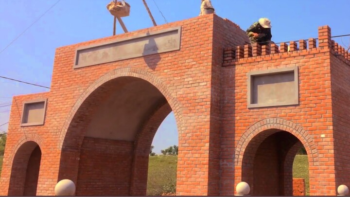 Big Arch Construction Time Lapse