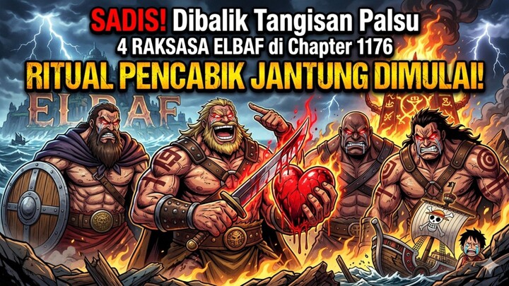 DUNIA DALAM BAHAYA! Rahasia Dibalik Perintah 'Cabik Jantung' 4 Raksasa Elbaf di Chapter 1176!