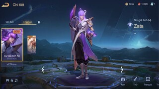 Liên Quân Mobile - Review Skin Zata Sứ Giả Tinh Hệ