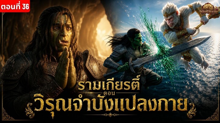 วิรุณจำบังแปลงกาย | รามเกียรติ์ ตอนที่ 36