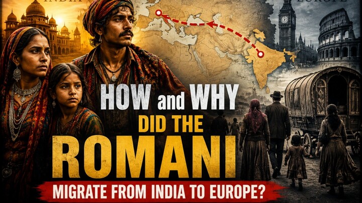 HOW and WHY did the Romani migrate from India to Europe?