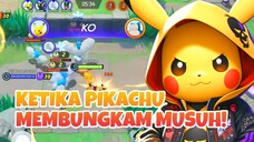 KETIKA PIKACHU MEMBUNGKAM MUSUHnya! - Pokemon Unite