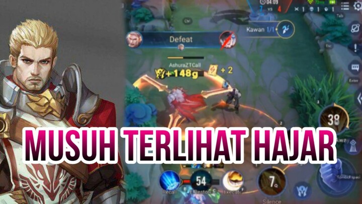 MUSUH TERLIHAT HAJAR